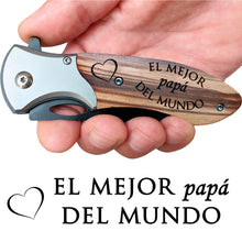 Load image into Gallery viewer, El Mejor Papa Del Mundo - Regalo para padre de hija o hijo
