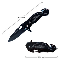 Load image into Gallery viewer, Lucky Fishing Knife - Fisherman Gifts for Husband, Son, Dad, Grandpa, Coworker