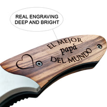 Load image into Gallery viewer, El Mejor Papa Del Mundo - Regalo para padre de hija o hijo