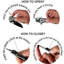 Load image into Gallery viewer, Personalized Pocket Knife for Men, Custom Engraved Gift for Him