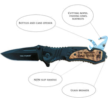 Load image into Gallery viewer, MultiFunction Pocket Knife for Dad Who Loves To Work with Hands
