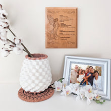 Load image into Gallery viewer, Spanish Mom Gift - Poema Sentimental Para Mamá - Wooden Plaque 7x9