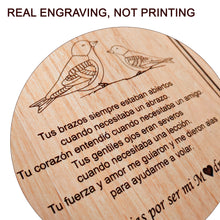 Load image into Gallery viewer, Regalo para Mamá de Hijo o Hija - Spanish Mexican Madre Gift - Wall Art for Mom