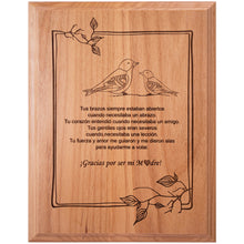 Load image into Gallery viewer, Regalo para Mamá de Hijo o Hija - Spanish Mexican Madre Gift - Wall Art for Mom