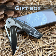 Load image into Gallery viewer, Engraved Fly Fishing Knife - Fly fishing gift - Personalized Fly Fisherman Knife