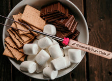 Load image into Gallery viewer, Personalized Engraved Marshmallow S'more Roasting Stick (not set)