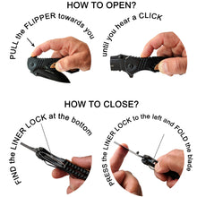 Load image into Gallery viewer, MultiFunction Pocket Knife for Dad Who Loves To Work with Hands