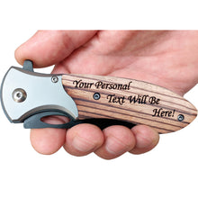 Load image into Gallery viewer, Personalized Pocket Knife for Men – Custom Engraved Gift for Him

