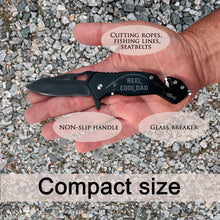 Load image into Gallery viewer, REEL COOL DAD - Pocket Fishing Knife for Dad Who Loves Fishing
