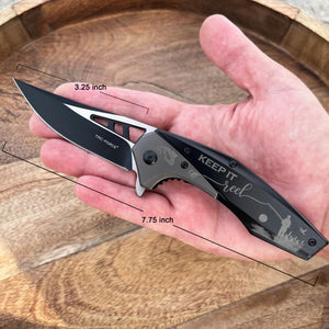 Engraved Fly Fishing Knife - Fly fishing gift - Personalized Fly Fisherman Knife