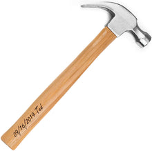 Load image into Gallery viewer, Personalized Engraved Hammer - Customize it! Dad Gifts From Daughter or Son, Gifts for Men, Anniversary, Birthday, Christmas Gift
